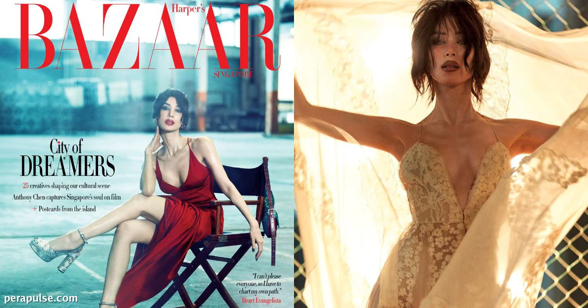 Heart Evangelista Ang Nasa Pabalat ng Harper's Bazaar Singapore Agosto 2026