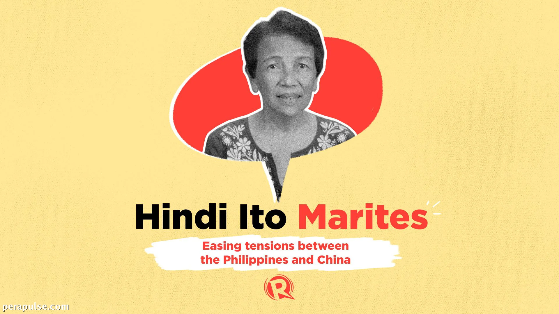 Hindi Ito Marites: Pagbawas ng Tensyon sa Pagitan ng Pilipinas at Tsina