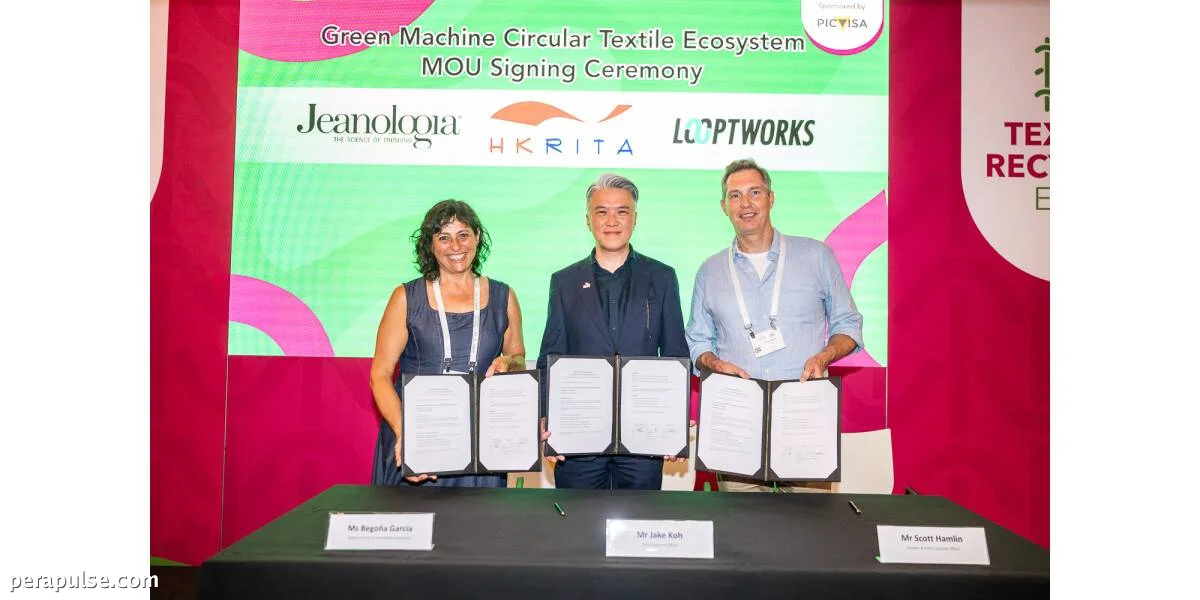 HKRITA, Jeanologia, at Looptworks Naglunsad ng Green Machine Circular Textile Ecosystem