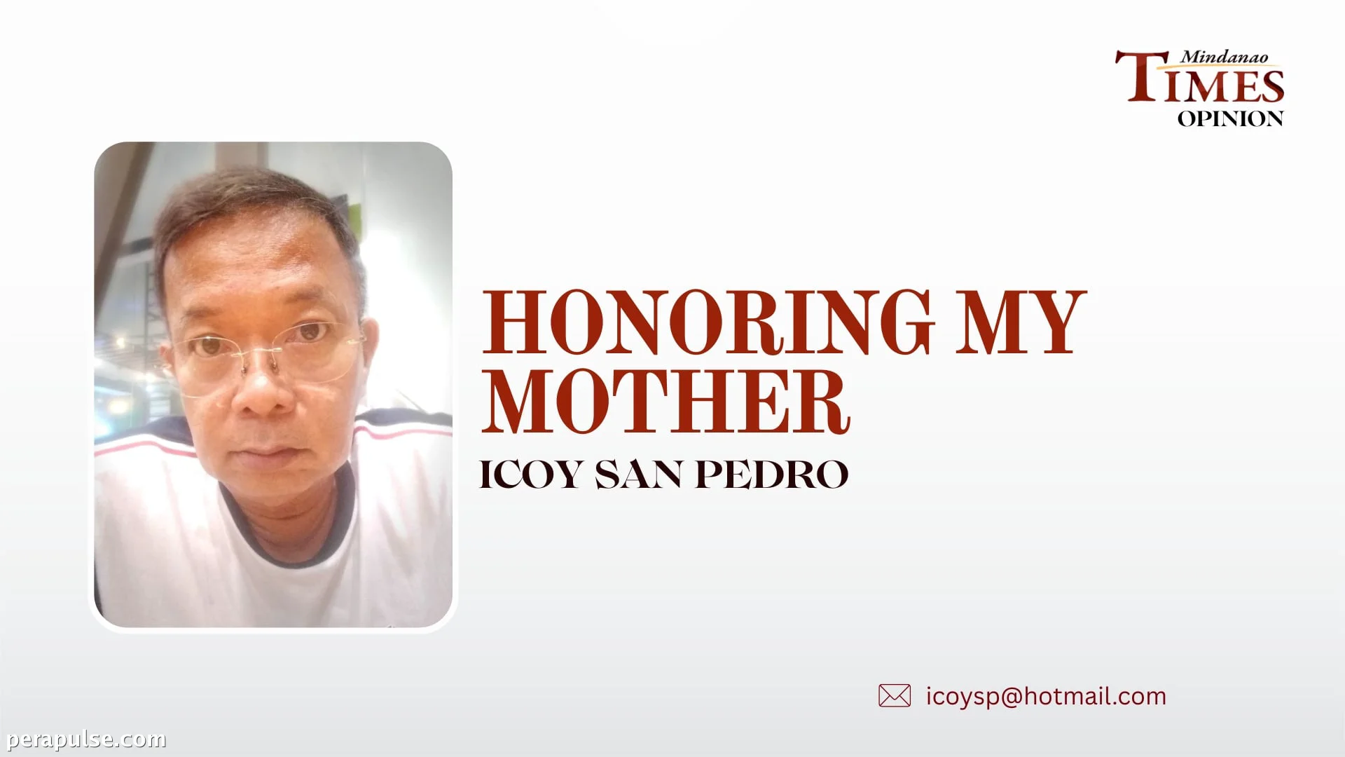 HONORING MY MOTHER: The Eleventh Commandment Against Lawbreaking