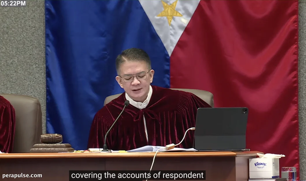 Impeachment Court Subpoenas Financial Records of VP Sara Duterte and Husband