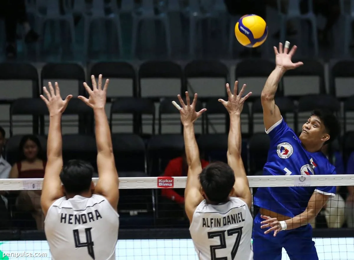 Indonesia Dominates Alas Pilipinas, Secures Spot in SEA V Cup Semifinals