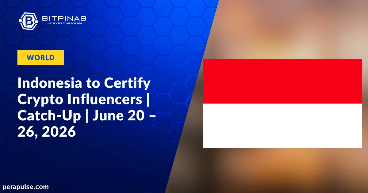 Indonesia Requires Certification for Crypto Influencers Amid Regulatory Changes