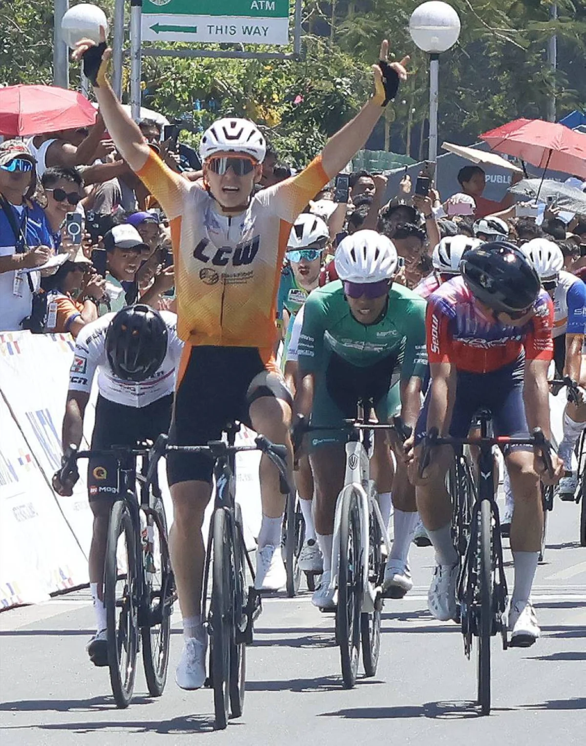 Ivan Anisimov Nanguna sa Ikalawang Yugto ng Tour of Luzon Sa kabila ng Pagbagsak