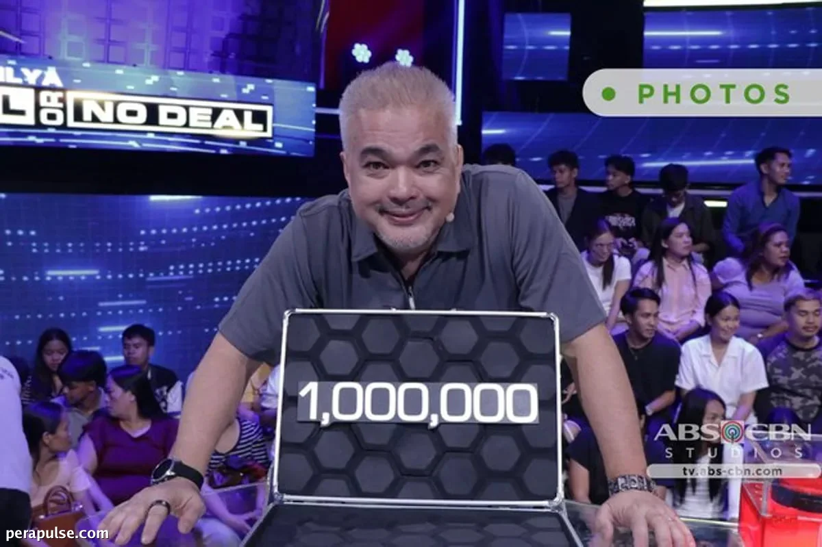 Jeffrey Santos Wins 477,000 Pesos on 'Kapamilya Deal or No Deal'