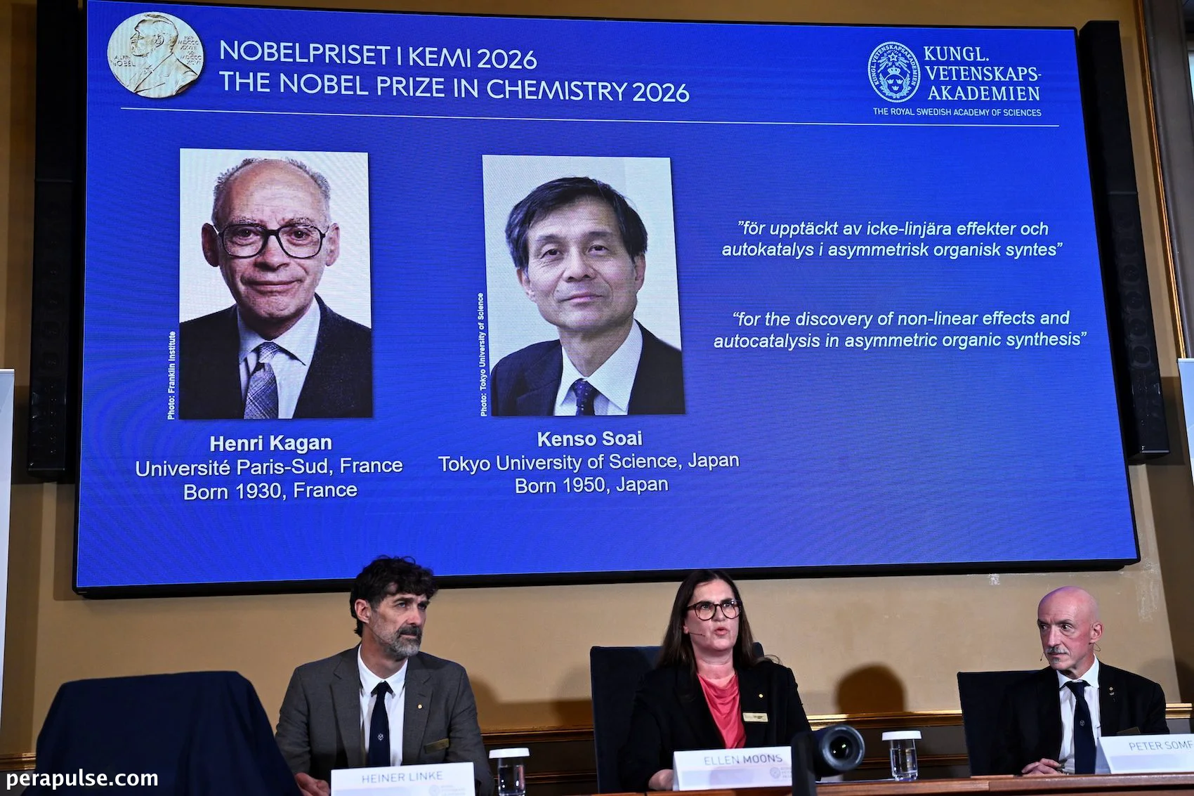 Nanalo sina Kagan at Soai ng Nobel Prize sa Kimika para sa Pagsusuri ng Misteryo ng 'Mirror Image' Molecule