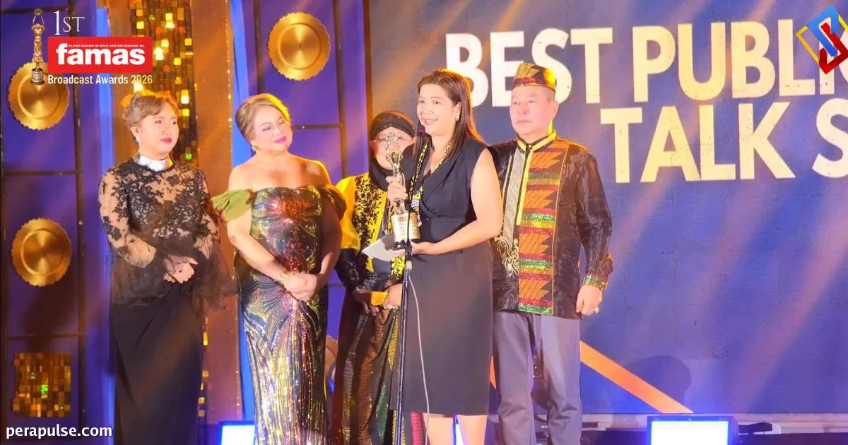 Kara David Wins Three Trophies at Inaugural FAMAS Broadcast Awards
