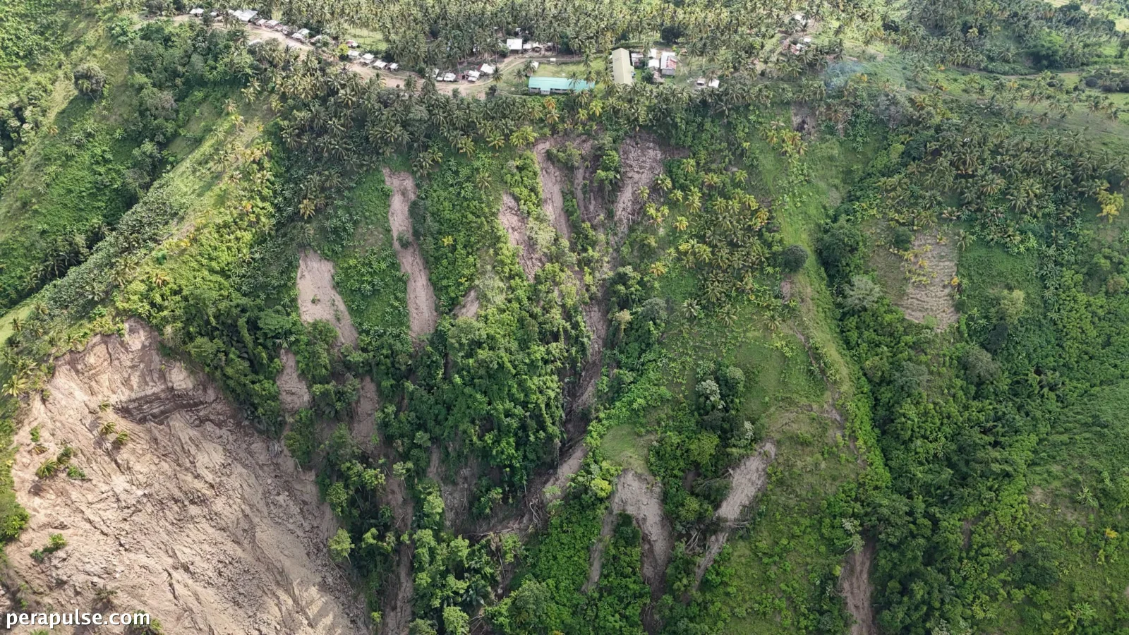 Landslide Endangers 54 Homes and School in Sarangani
