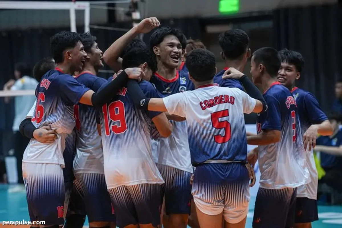 Letran Knights Nakamit ang Unang Tagumpay sa V-League Laban sa UST