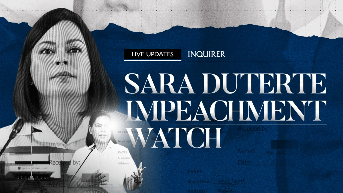LIVE UPDATES: Nagsimula ang Deliberasyon ng Impeachment para kay Sara Duterte Ngayon