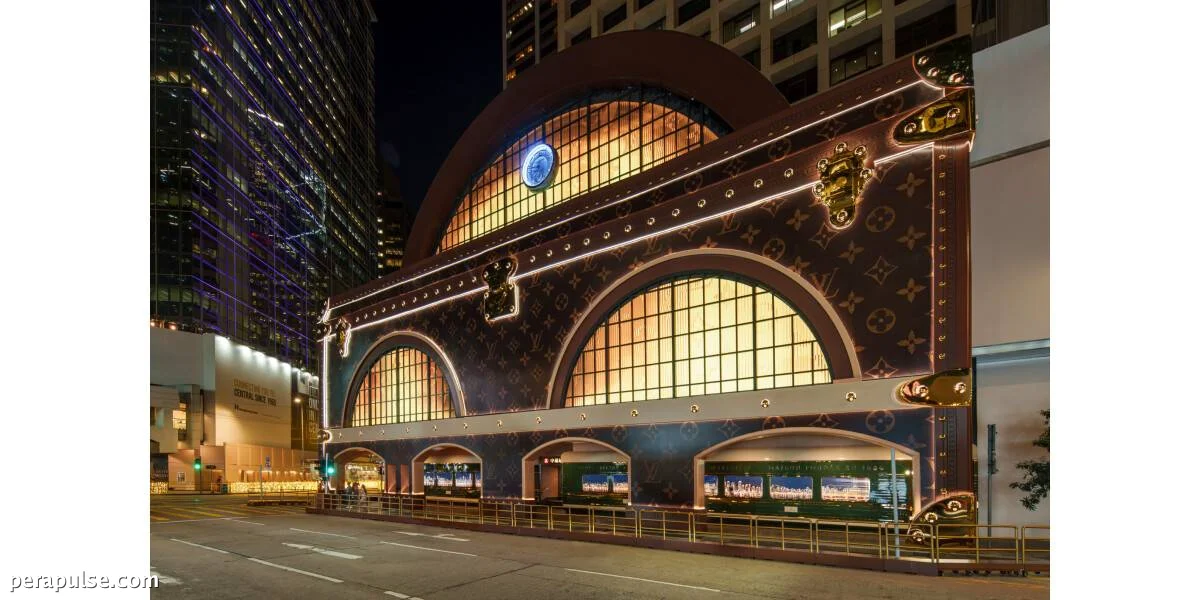 Louis Vuitton Central Station Pop-Up Launches in Hong Kong