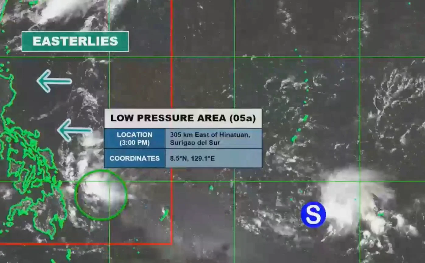 LPA Nagdudulot ng Ulan sa Mindanao, Visayas; Bagyong Hagupit Papalapit sa Pilipinas