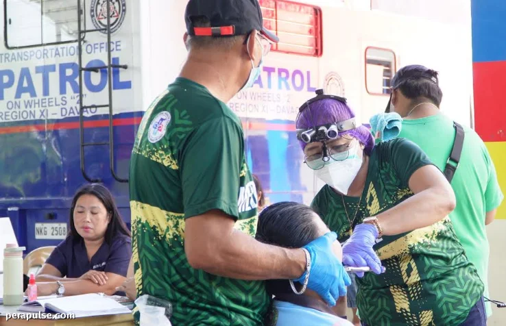 LTO Supports My Real Serbisyo Caravan, Benefits 427 Residents in Nueva Visayas