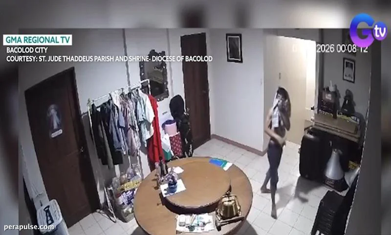 Lalaki Nagnakaw ng Hanggang P400K Cash mula sa Simbahan sa Bacolod
