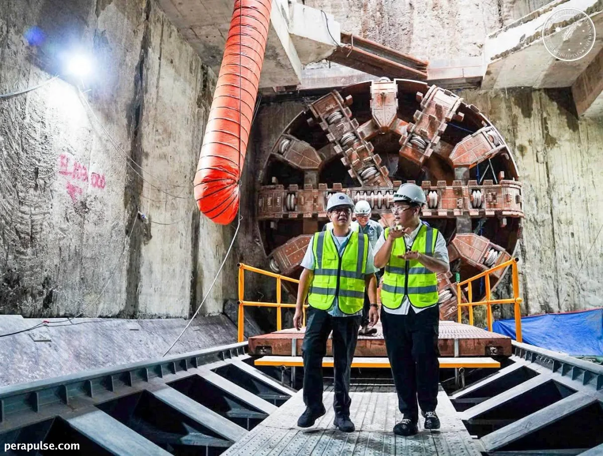 Marcos, Lopez Ipinagdiwang ang Unang Tagumpay sa Metro Manila Subway Project