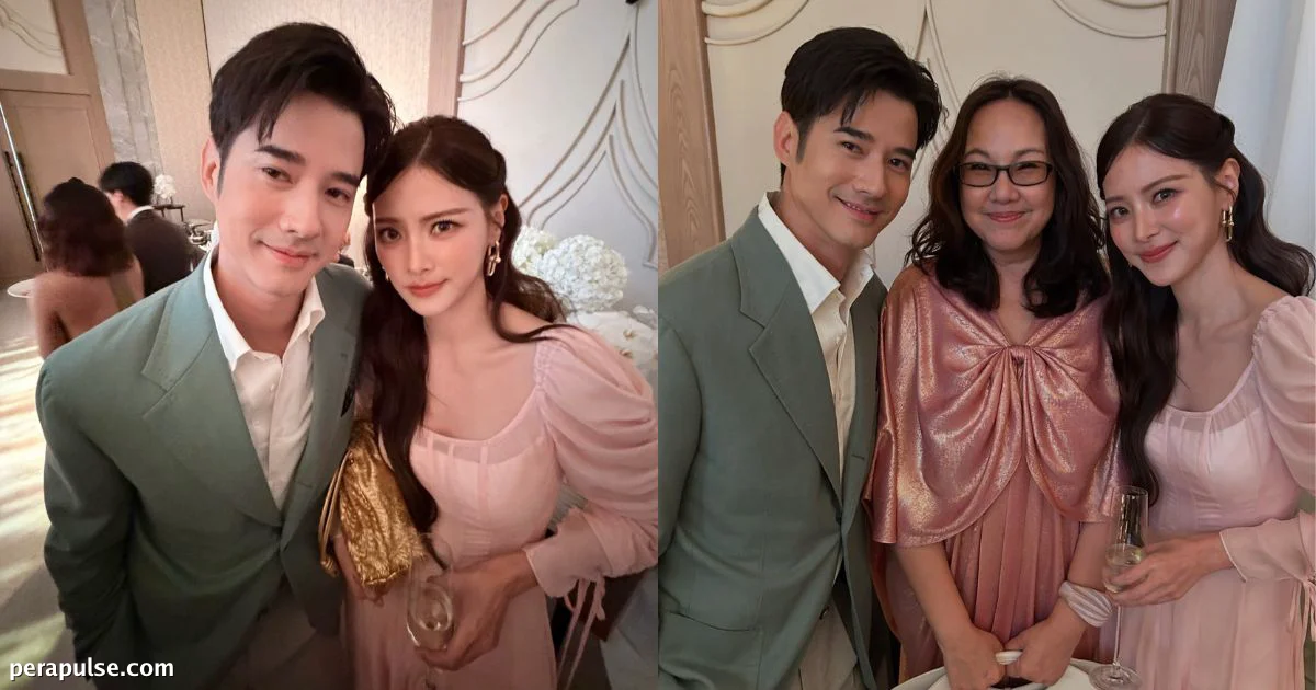 Mario Maurer and Baifern Pimchanok Reunite at Celebrity Wedding in Thailand