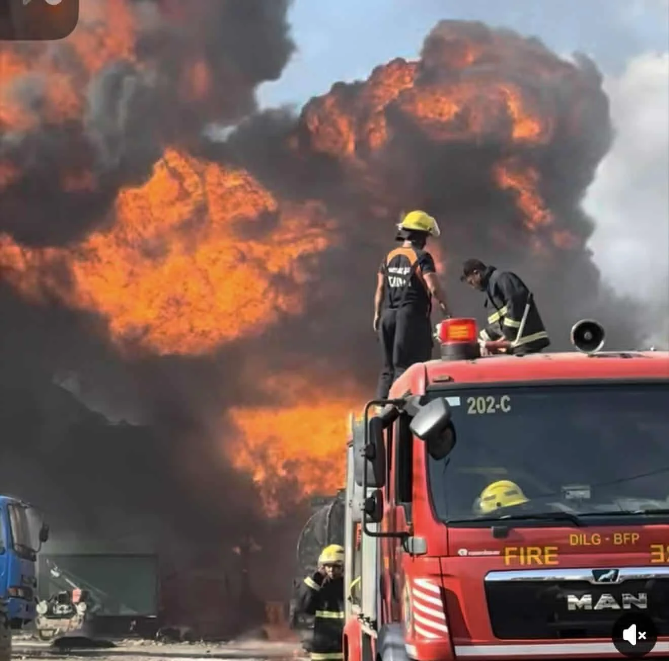 Malawak na Sunog sa Quirino, Nawasak ang Ground Tanker at Limang Truck