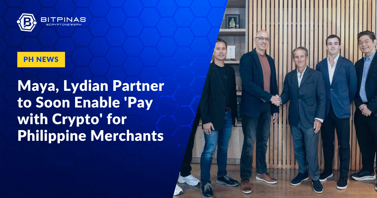 Maya at Lydian Nakipagtulungan upang Ipakilala ang Crypto Payments para sa mga Mangangalakal sa Pilipinas