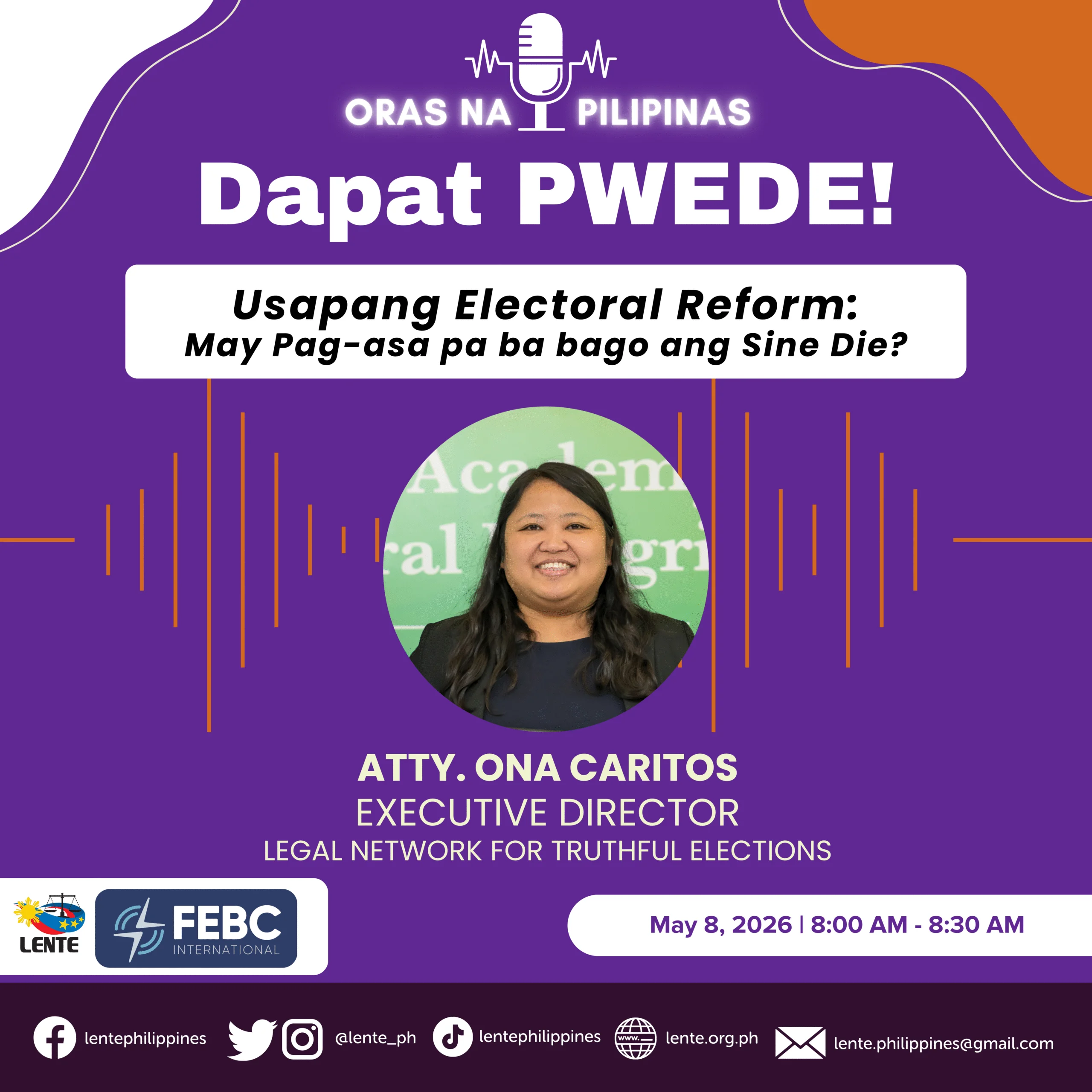 Bagong Episode ng Usapang Electoral Reform: Pag-asa para sa Pagbabago Bago ang Sine Die?