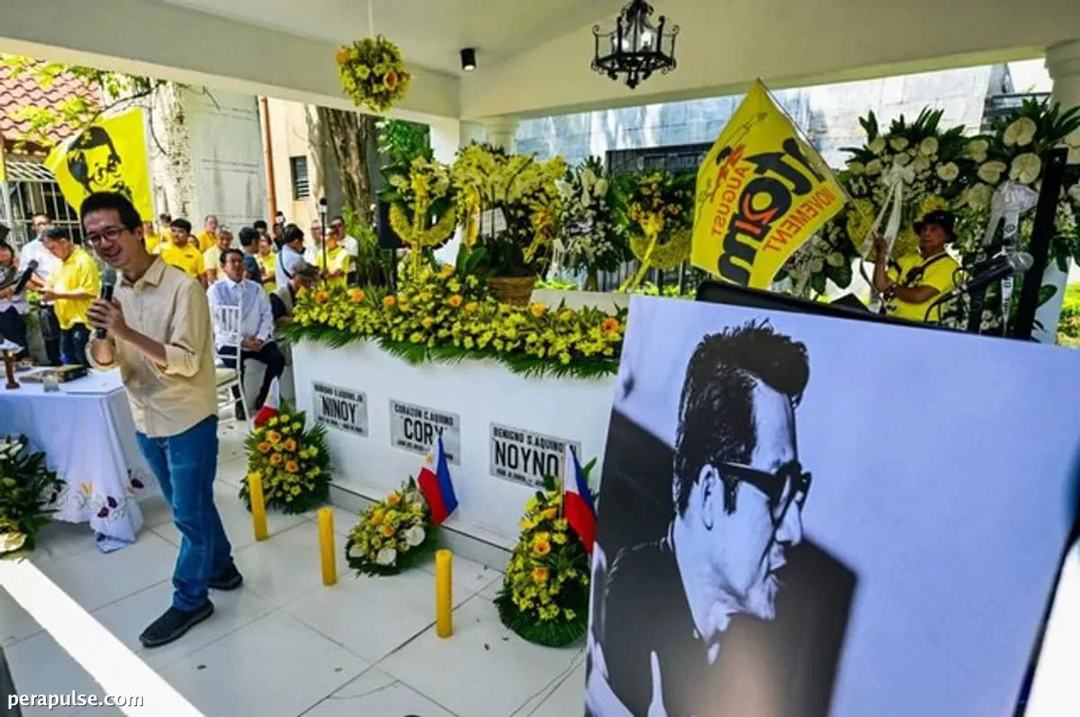 Ninoy Aquino, Alalahanin ng Pamilya at mga Tagasuporta sa Ika-43 Anibersaryo ng Kanyang Kamatayan