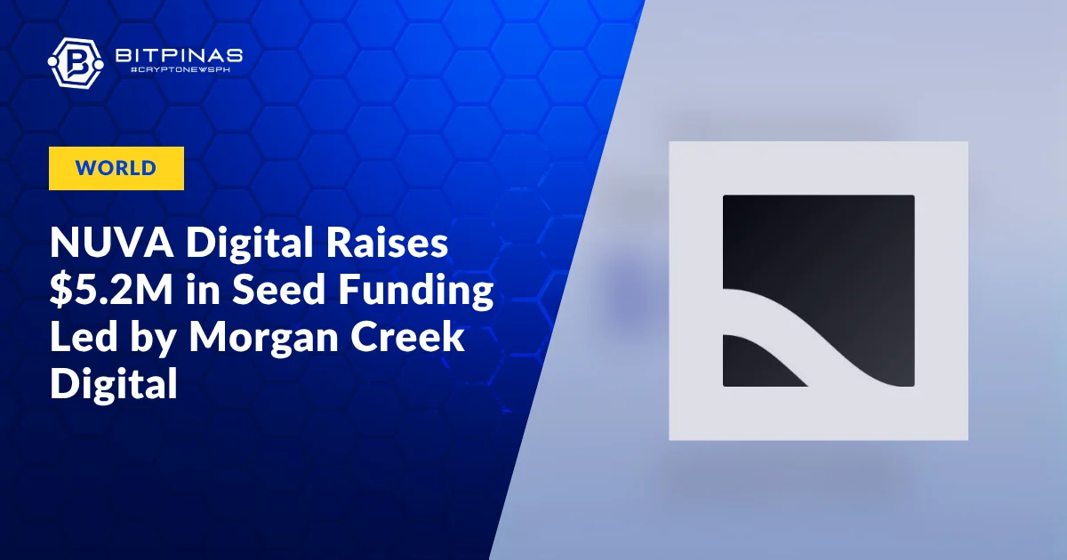 NUVA Digital Secures $5.2M in Seed Funding Led by Morgan Creek Digital