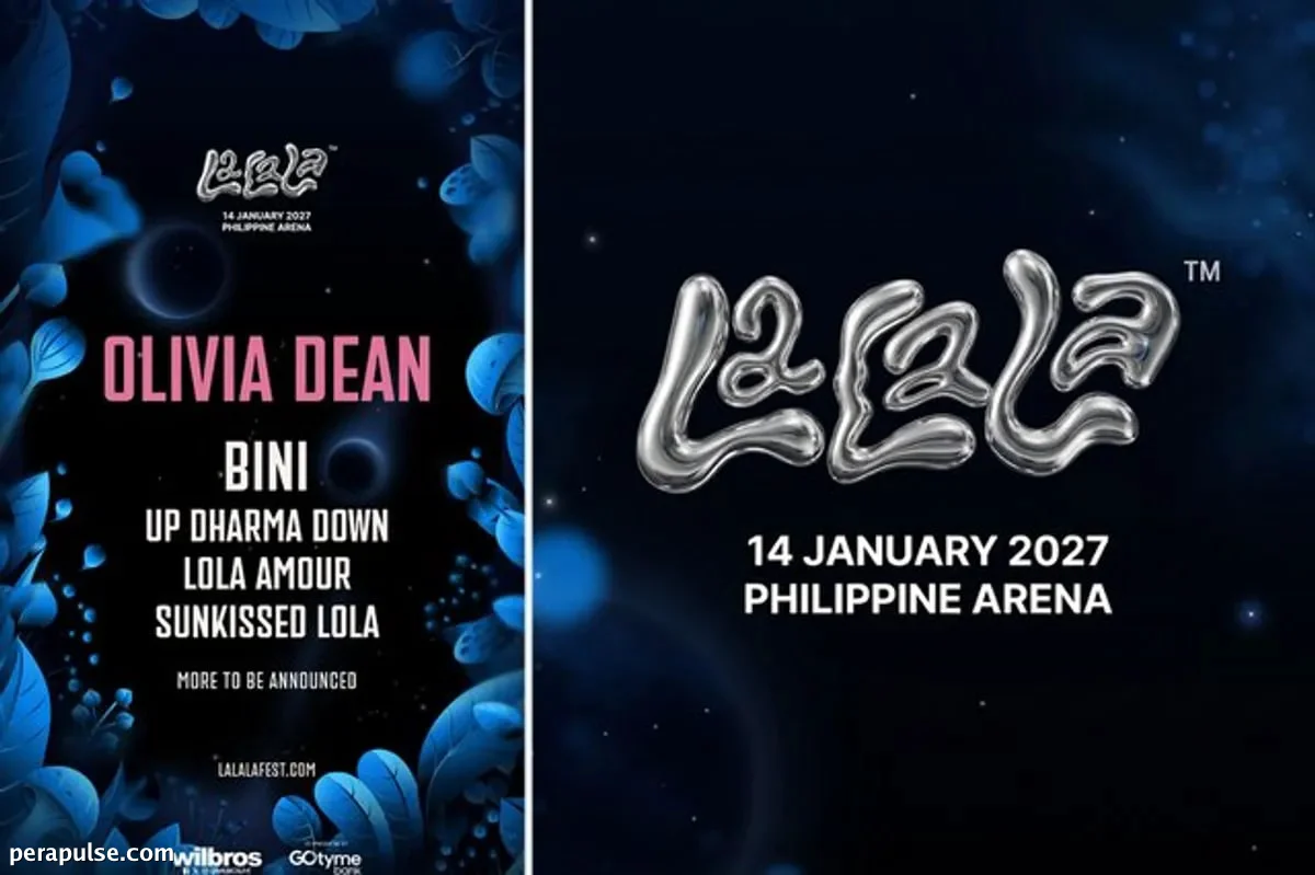 Olivia Dean at BINI ang mga Umiinit na Tanyag sa LaLaLa Fest Manila 2027
