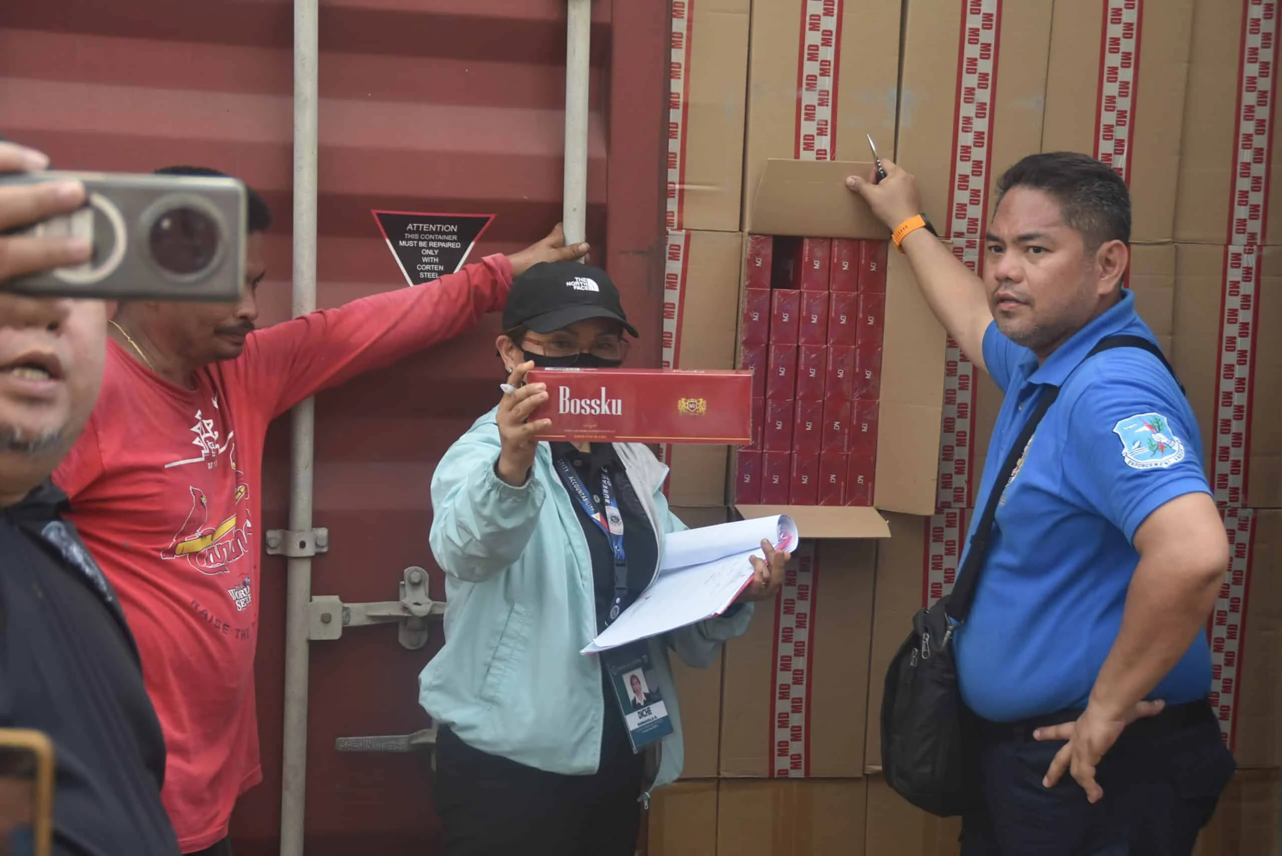 P3 Billion in Smuggled Cigarettes Confiscated in Agusan del Norte