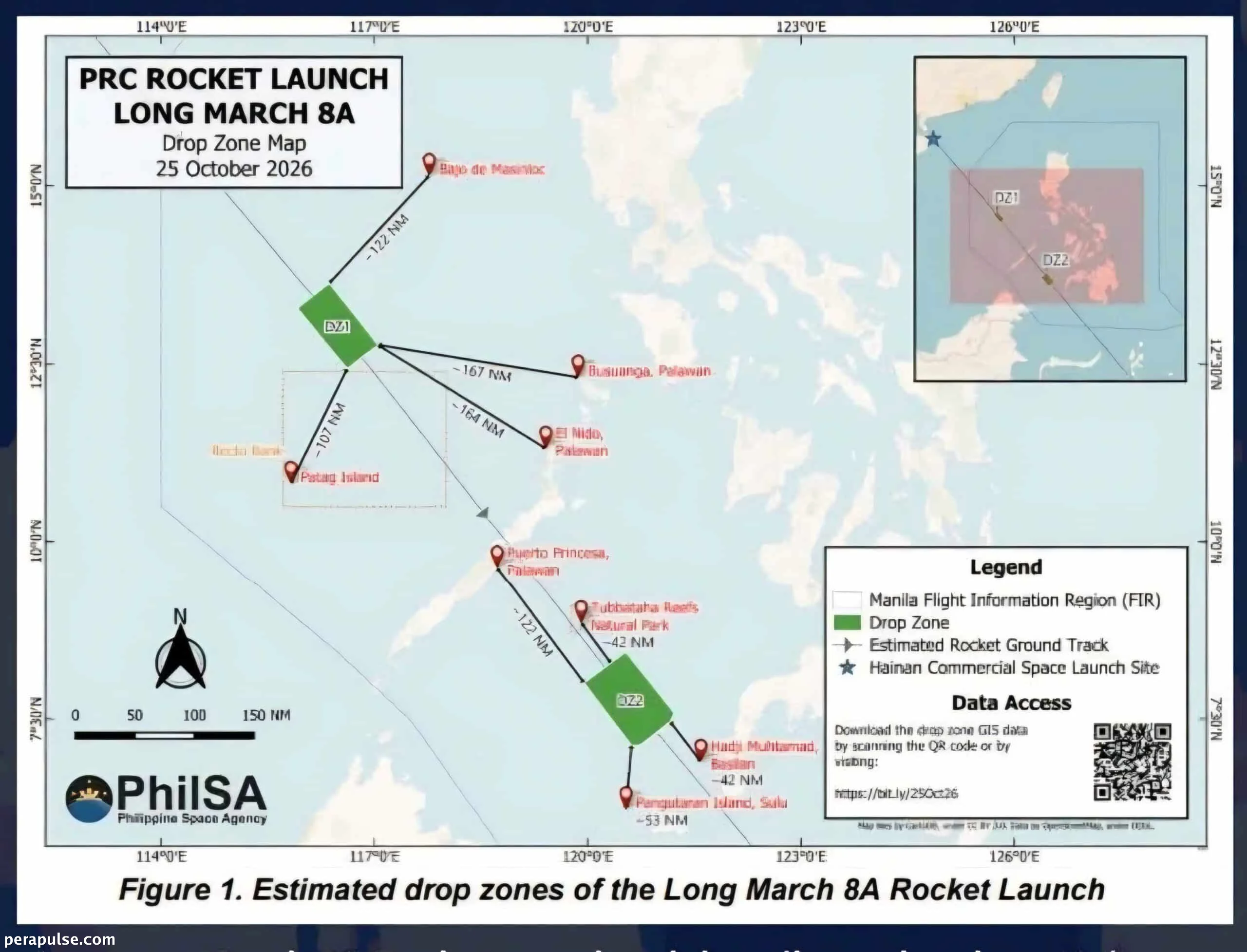 Palawan Authorities Issue Warning Ahead of China Rocket Launch