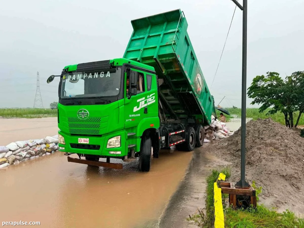 Mabilis na Kumilos ang Pampanga upang Pigilan ang Pagbaha sa Gugu Dike