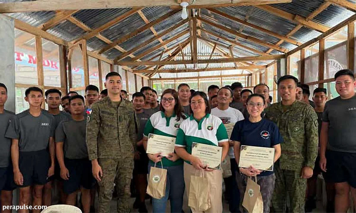 Pampanga Health Office Hosts Lectures for Soldiers of 70th Infantry Battalion
