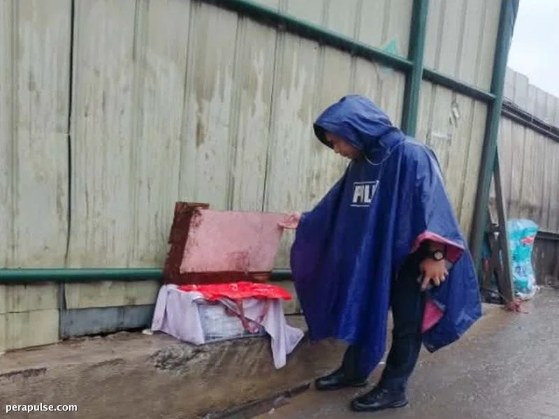 Patay na bagong silang na sanggol natagpuan sa isang basurahan sa Maynila