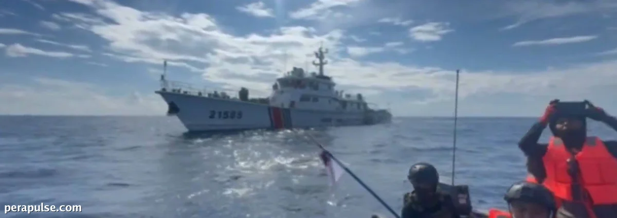 PCG Inilikas ang May Sakit na Opisyal ng Navy sa Gitna ng Pagsalakay ng Tsina sa Ayungin Shoal