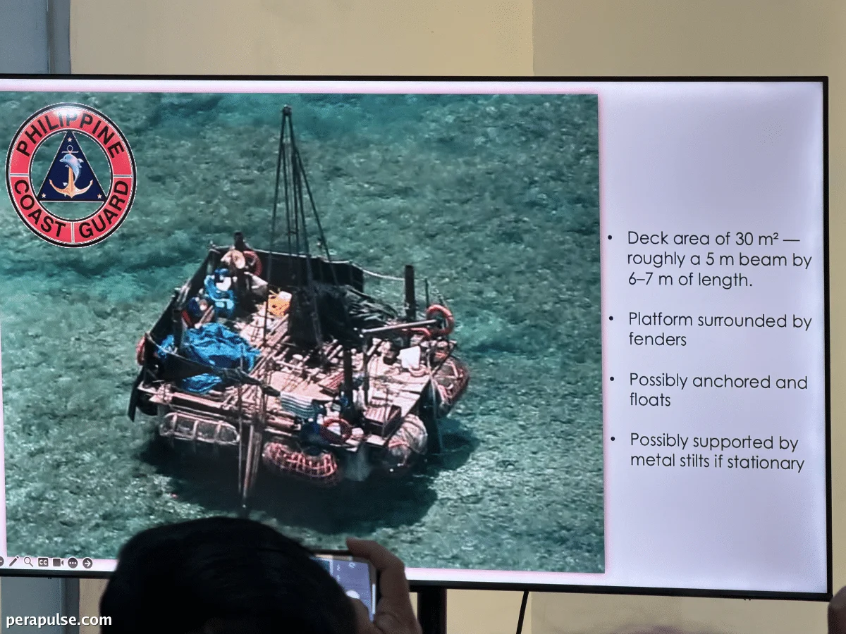 PH Confirms Removal of Chinese Floating Structure at Panatag Shoal