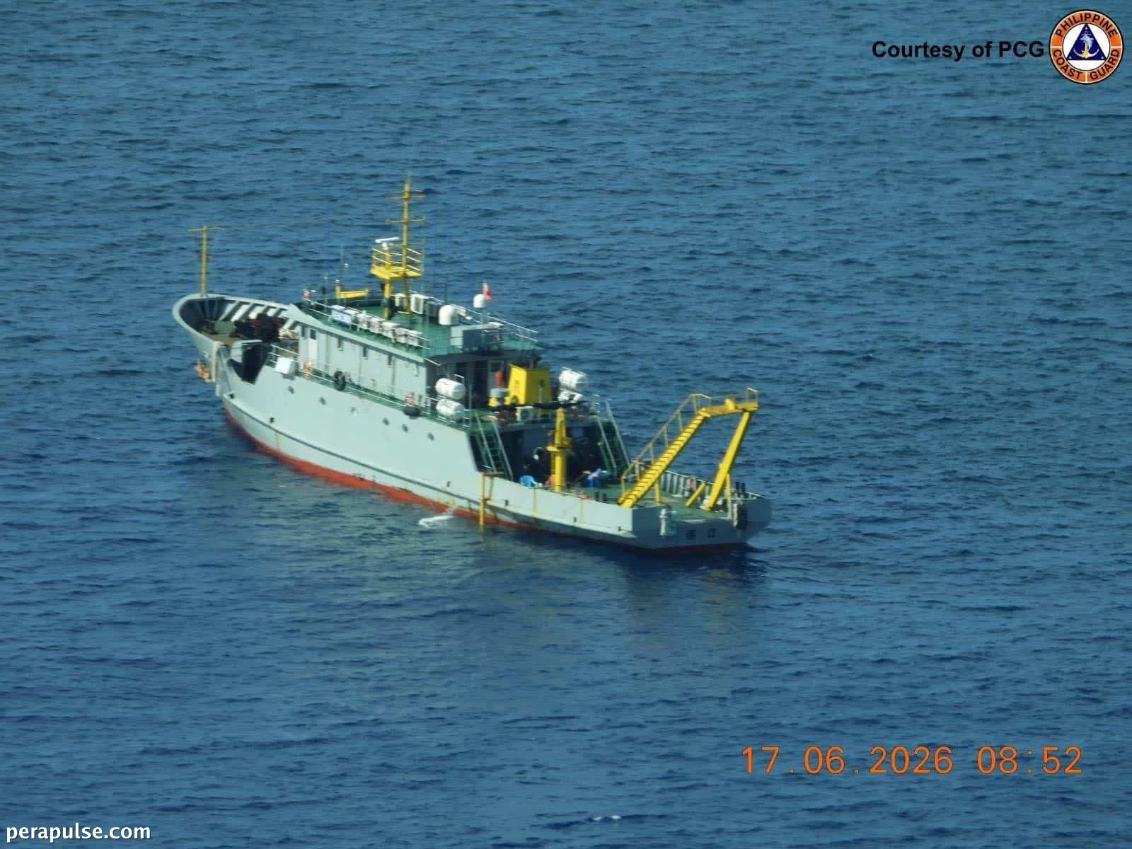 Kinatigan ng PH ang Pagtanggal ng Platapormang Tsino mula sa Panatag Shoal