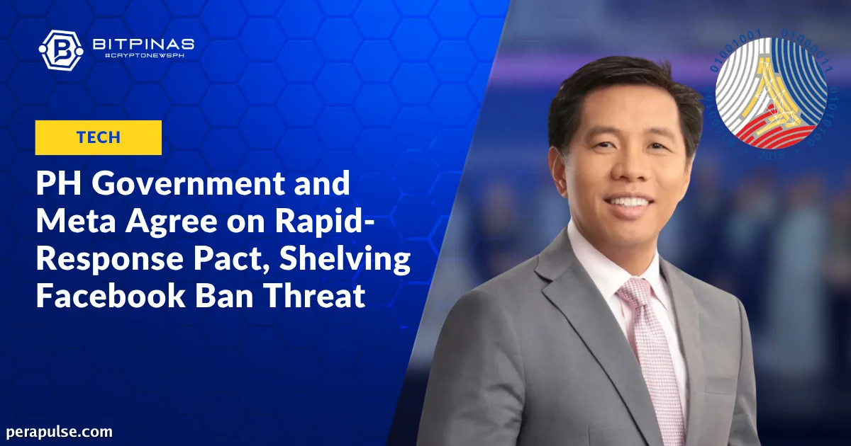 PH Government and Meta Forge Rapid-Response Pact, Avoiding Facebook Ban