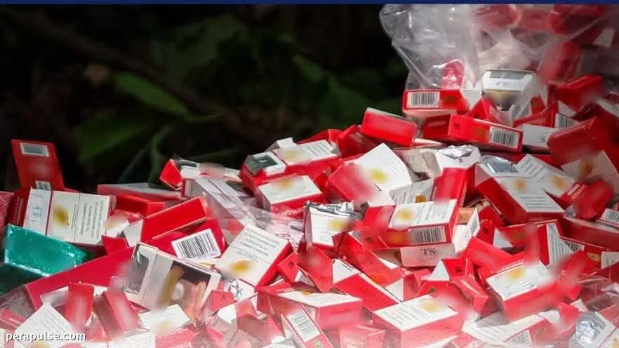 PNP Nasamsam ang P43M na Smuggled na Sigarilyo mula sa Negros Oriental at Zamboanga del Sur