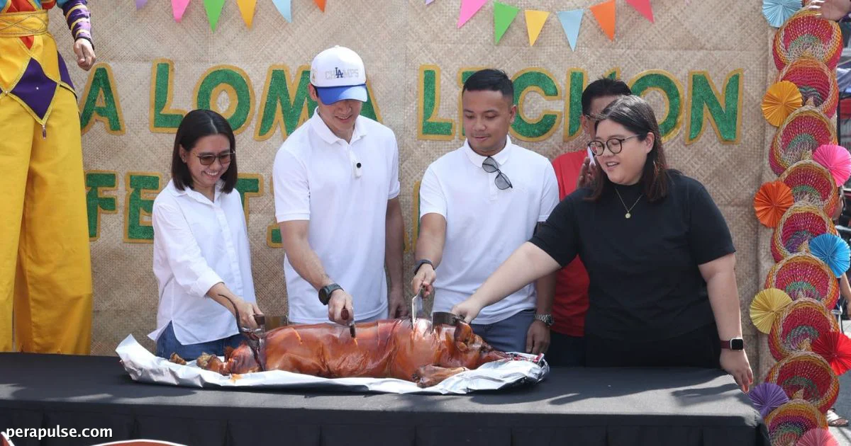 Nagdaos ng Makulay na La Loma Lechon Festival ang Quezon City sa Gitna ng Ulan