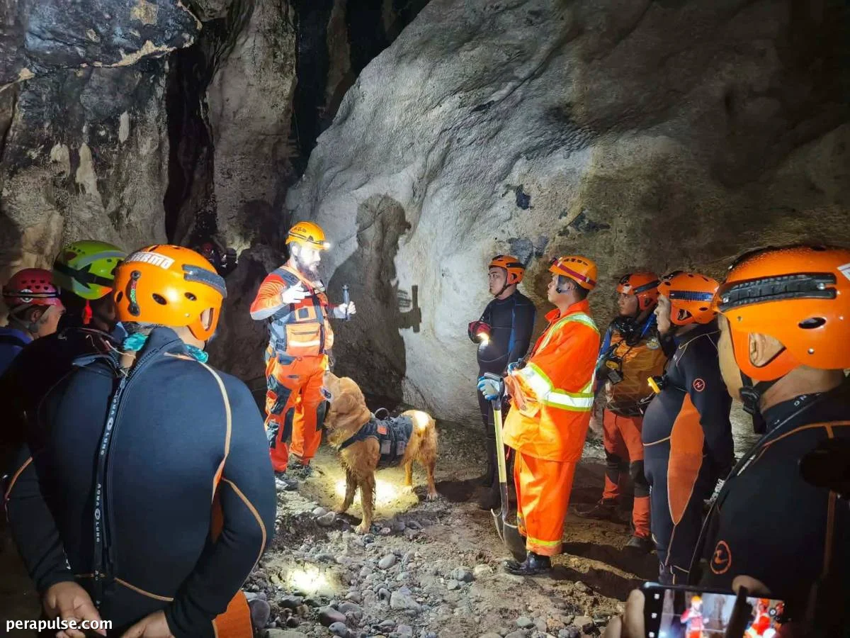 Pinarangalan ng Sagada ang Amerikanong Boluntaryo at K9 sa Paghahanap sa Nawawalang Kabataan