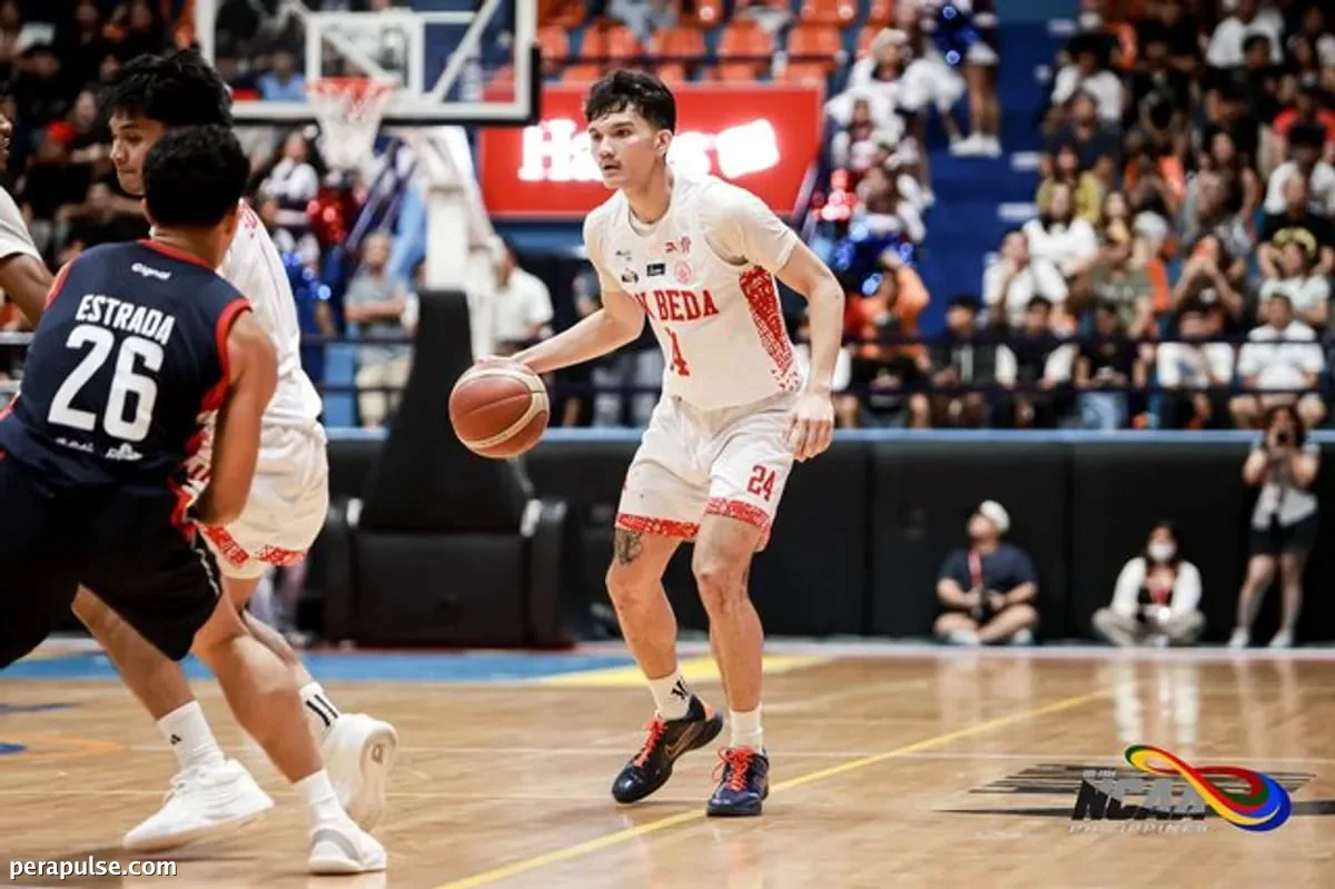 Muling Ipinakita ng San Beda ang Dominasyon Laban sa Letran sa Clutch Performance ni Torculas