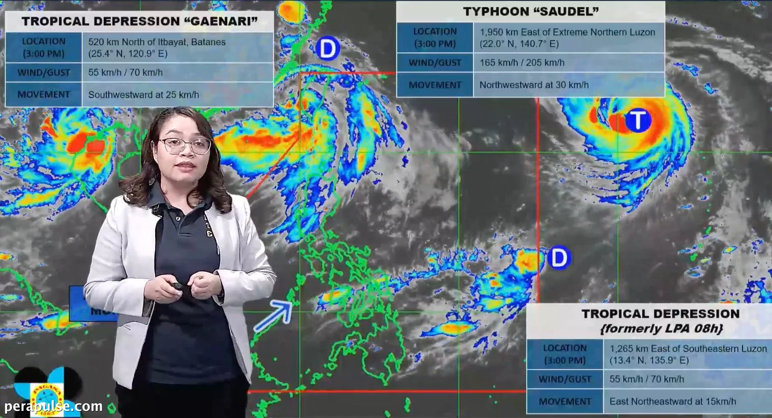 Inaasahang Pumasok si Saudel sa PAR bilang Super Typhoon sa Agosto 24