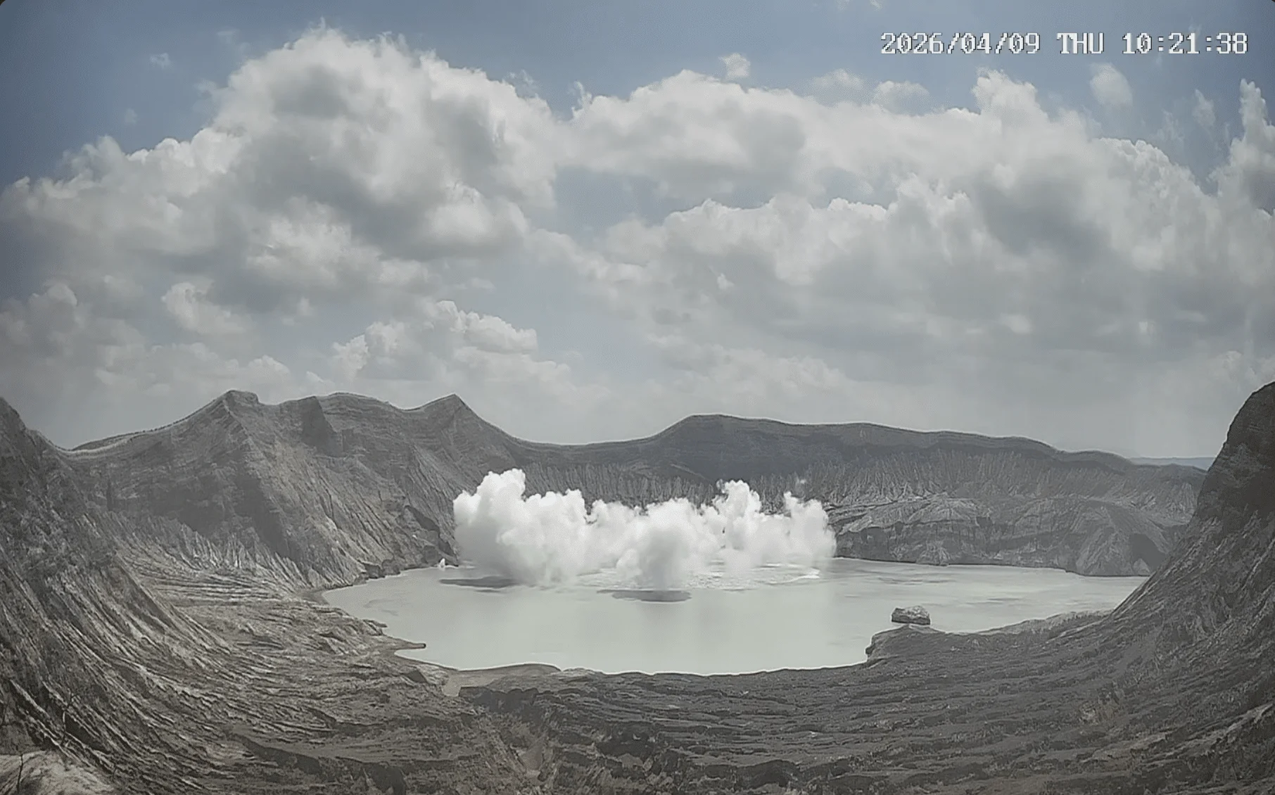 Seismic Activity at Taal Volcano Surges After Minor Eruption