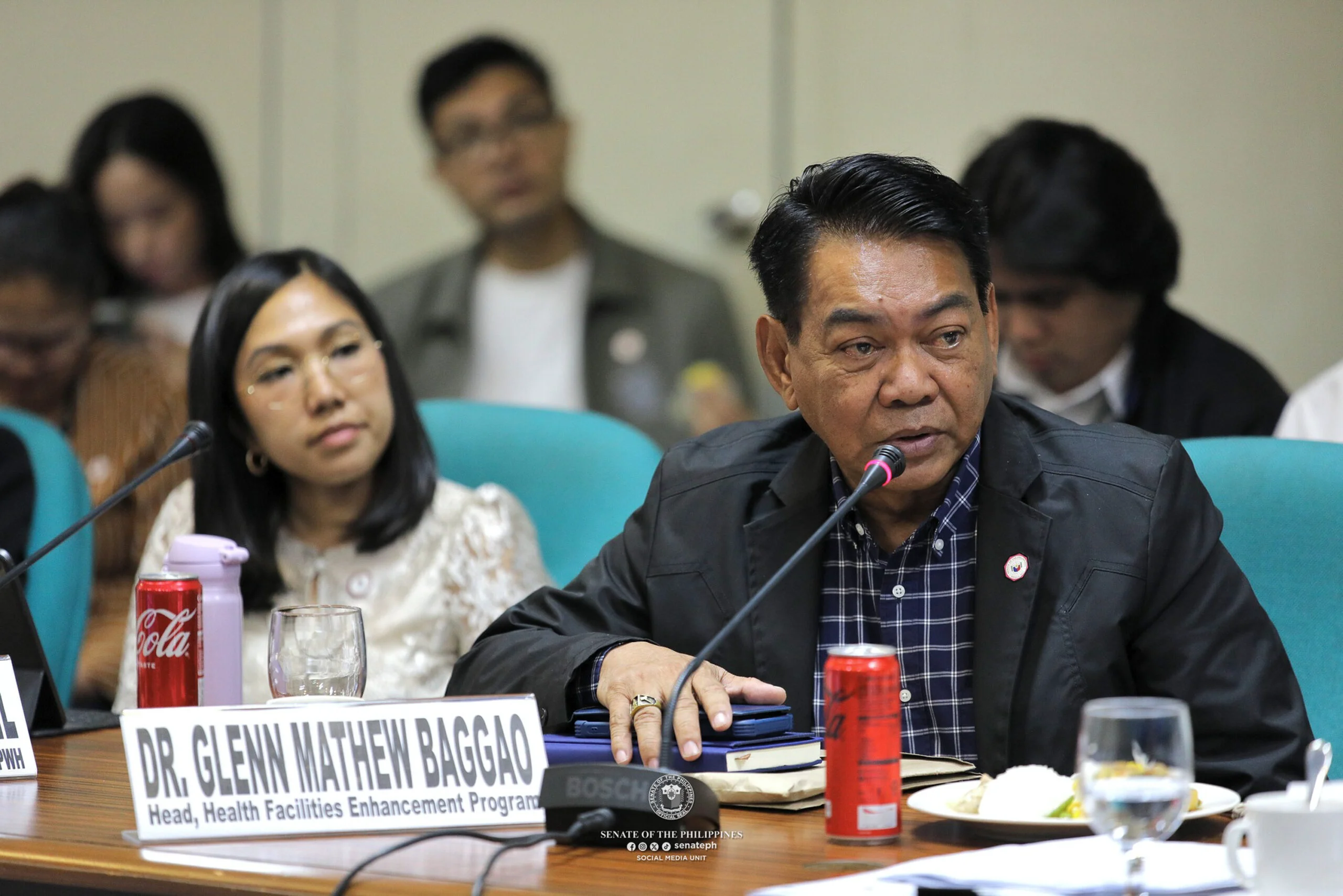 Senador Tulfo Nagtatanong kay Glenn Baggao ng DOH sa Gitna ng mga Reklamo ng Korupsiyon