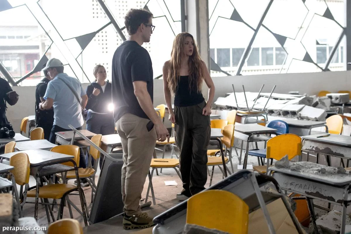 Shakira Nangako na Muling Itatayo ang mga Paaralan sa Nasirang Colombia Dulot ng Lindol