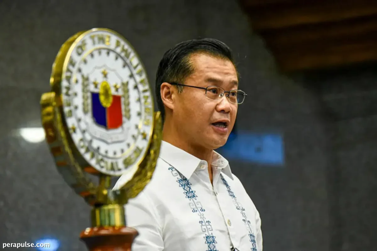 Sherwin Gatchalian Nahalal na Pangulo ng Senado sa Espesyal na Sesyon ng Kongreso