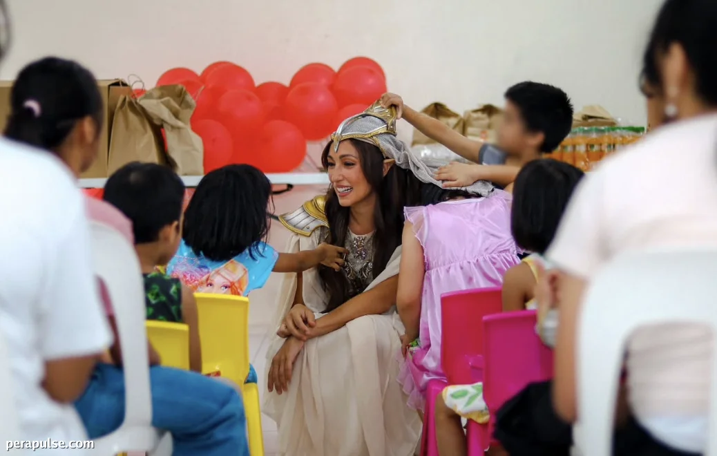 Solenn Heussaff Channels Cassiopea for Children's Outreach at CRIBS Foundation
