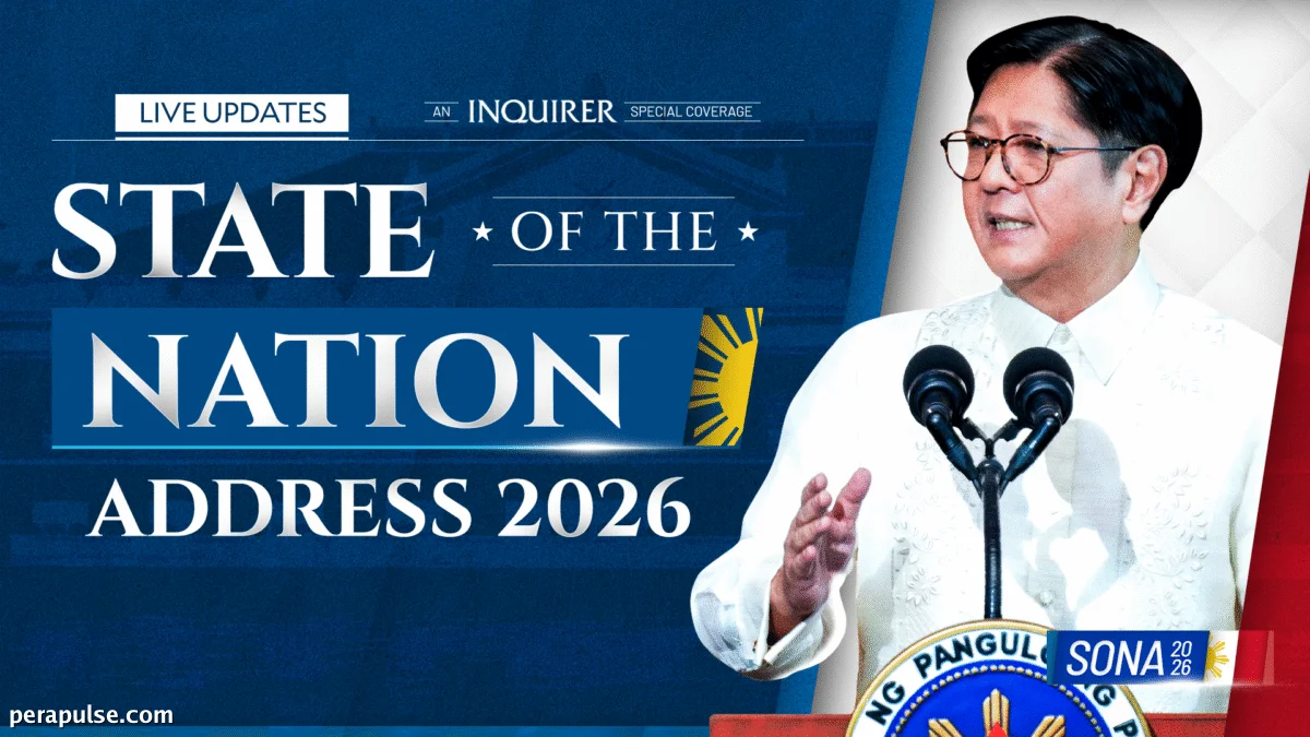 Sona 2026 Live Updates: President Marcos' State of the Nation Address