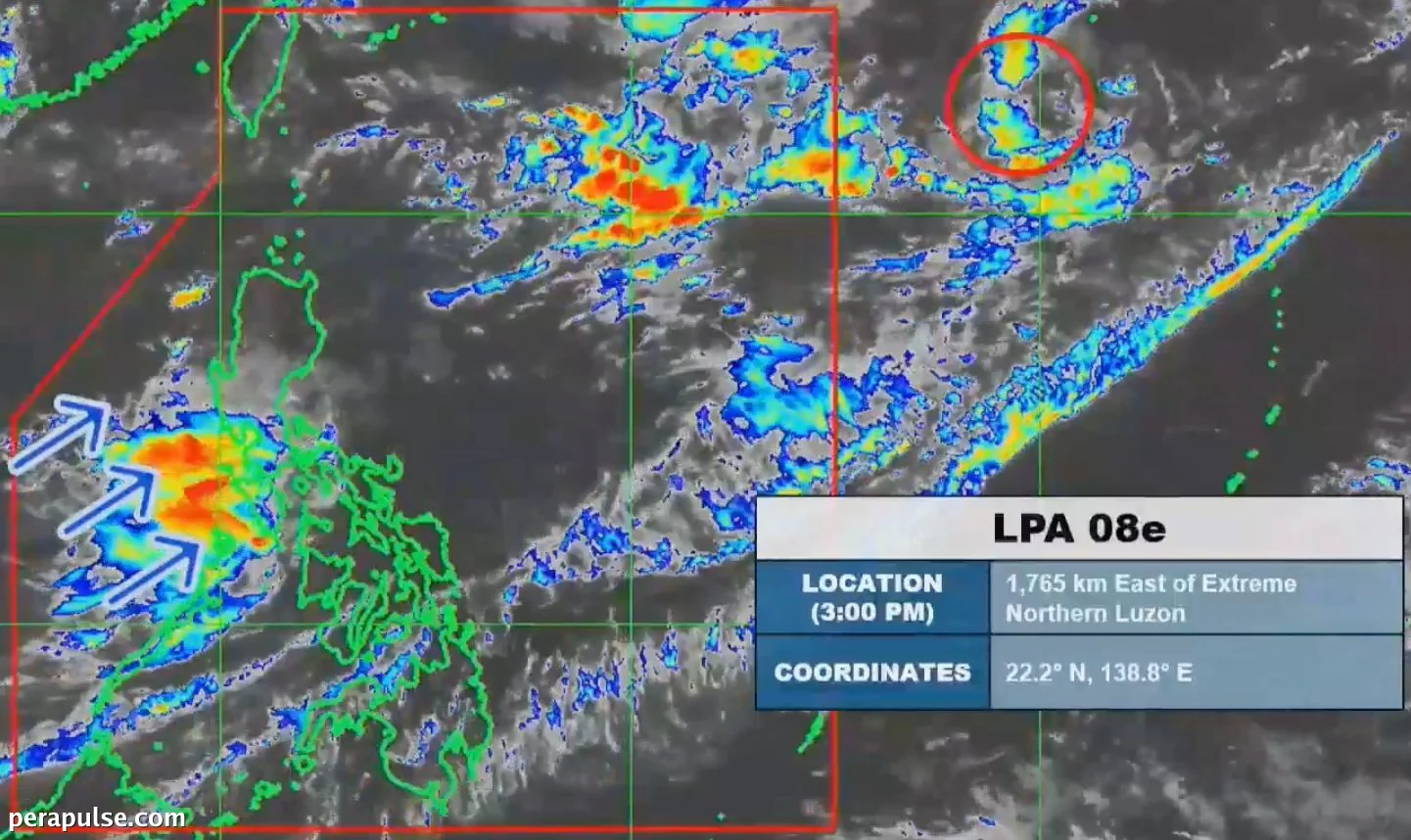 Patuloy na Nakakaapekto ang Southwest Monsoon sa Luzon at Kanlurang Visayas; LPA na Nabuo