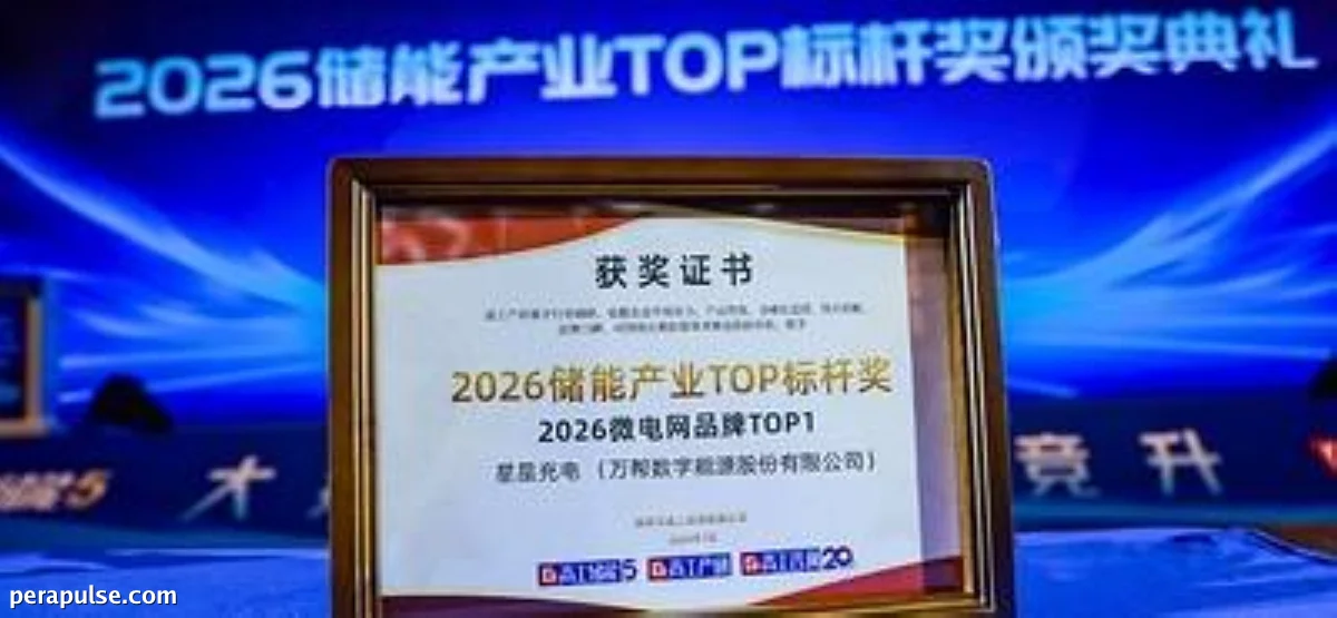 StarCharge Achieves Top Microgrid Brand Status at 2026 GGII Energy Storage Summit