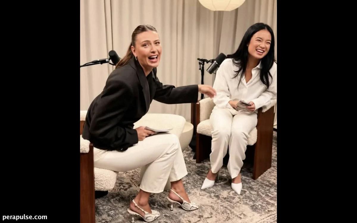 Starstruck na Alex Eala Nakilala ang Idol na si Maria Sharapova