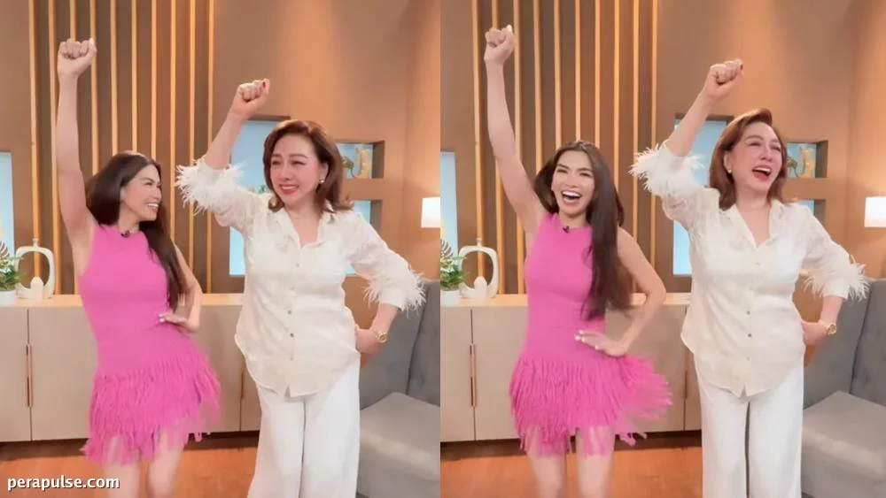 Sumayaw si Sugar Mercado kasama si Mel Tiangco sa 'Hawak Mo Ang Beat'